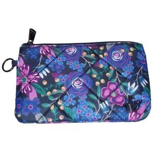 NWOT LUG Zeppelin Clutch Wallet Floral RFID Blocker **Wrist Strap NOT Included**